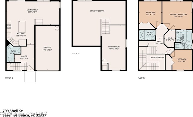 799 Shell St, Satellite Beach, FL 32937 - photo 4