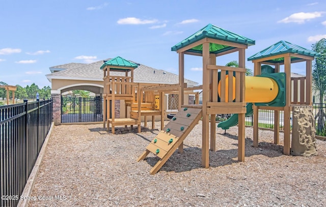 487 Old Country Rd SE, Palm Bay, FL 32909 - community play area with fence