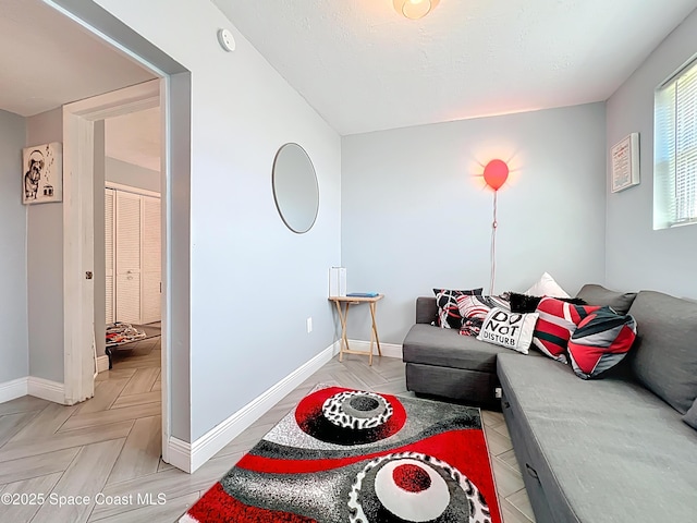 1760 Tee Dee Ln, Titusville, FL 32780 - living area featuring baseboards
