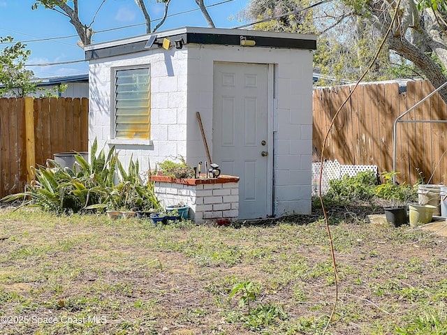1760 Tee Dee Ln, Titusville, FL 32780 - view of outdoor structure with an outdoor structure and fence