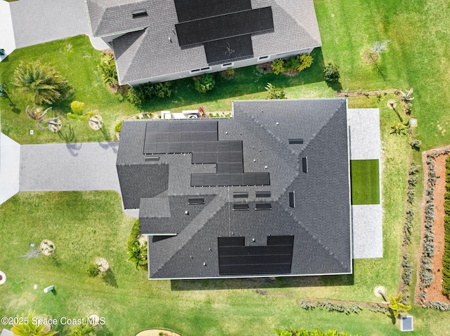 drone / aerial view