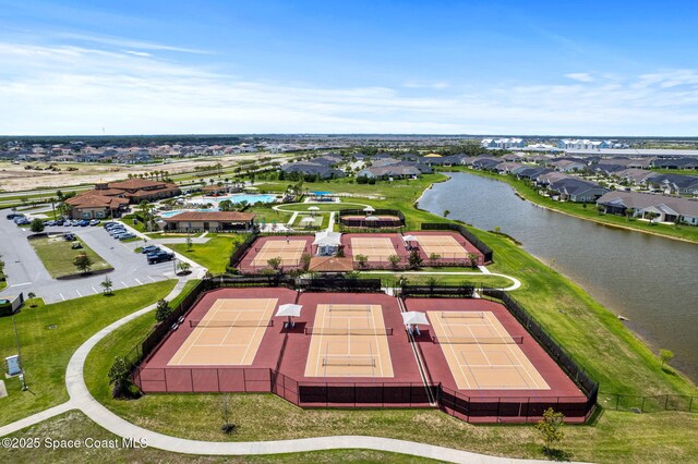 7785 Millbrook Ave, Melbourne, FL 32940 - aerial view of residential area with a nearby body of water
