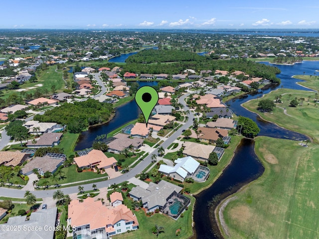 706 Palmer Way, Melbourne, FL 32940 - view of property location with nearby suburban area, a nearby body of water, and a local golf course
