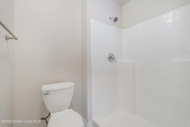 2728 Maderia Cir, Melbourne, FL 32935 - full bath with a tile shower and toilet