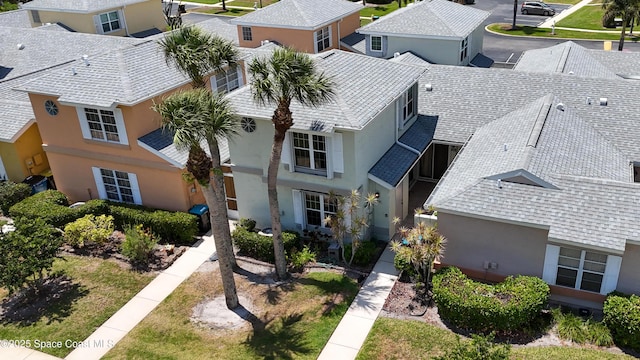 1480 Malibu Cir NE Unit 111, Palm Bay, FL 32905 - aerial view featuring a residential view