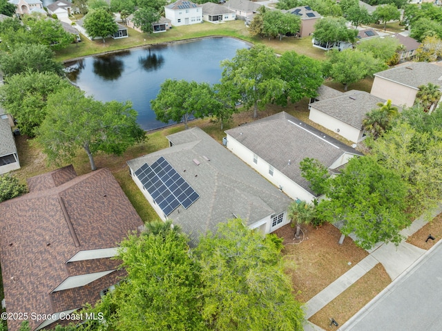 3666 Mount Carmel Ln, Melbourne, FL 32901 - aerial view of residential area with a large body of water
