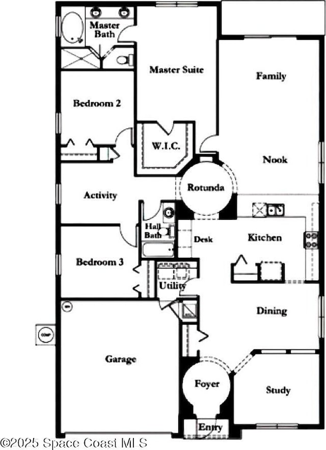 3666 Mount Carmel Ln, Melbourne, FL 32901 - floor plan / room layout