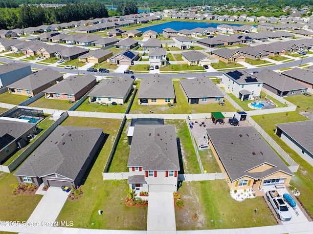 1217 Casey Ave, Rockledge, FL 32955 - aerial view of residential area with a large body of water