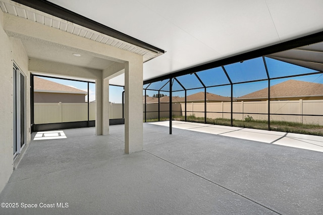 1217 Casey Ave, Rockledge, FL 32955 - fenced backyard featuring a patio and a lanai