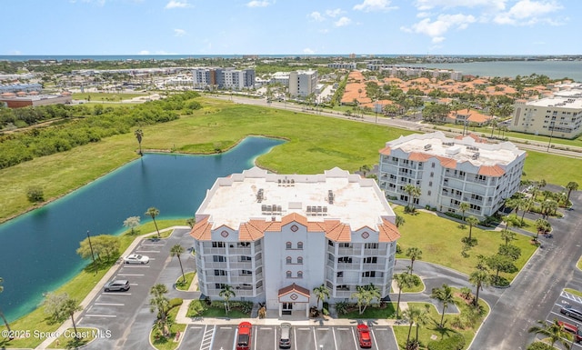 8903 Laguna Ln Unit 403, Cape Canaveral, FL 32920 - aerial view of apartment complex / building and a large body of water