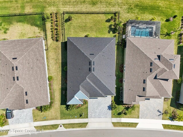 2257 Kamin Dr, Melbourne, FL 32940 - birds eye view of property