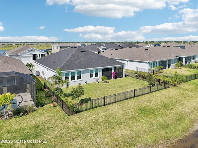 2257 Kamin Dr, Melbourne, FL 32940 - bird's eye view featuring a residential view