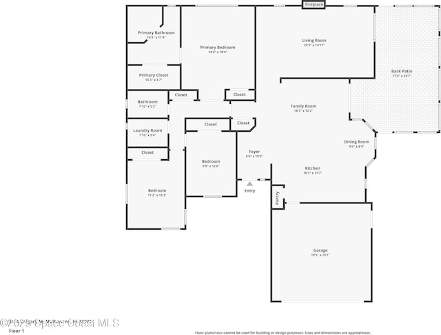 3210 Calgary St, Melbourne, FL 32935 - plan