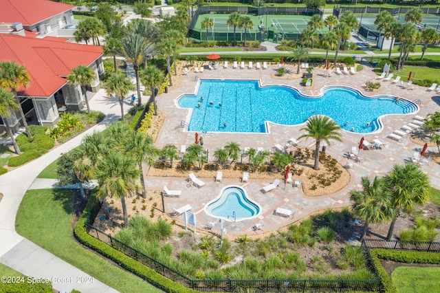 2842 Galindo Cir, Melbourne, FL 32940 - birds eye view of property