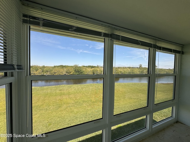 property view of water