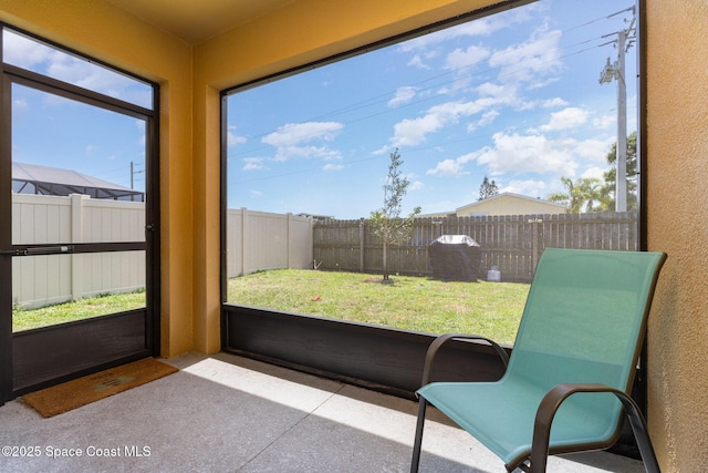 6575 Topaz Dr, Grant, FL 32949 - sunroom featuring a healthy amount of sunlight