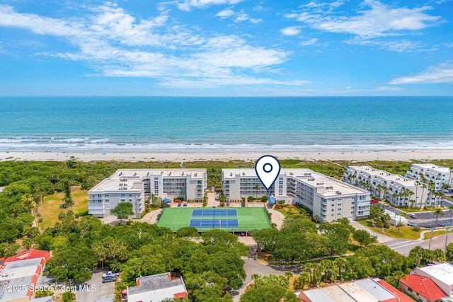 8700 Ridgewood Ave Unit A205, Cape Canaveral, FL 32920 - bird's eye view of extended coastline and apartment complex / building