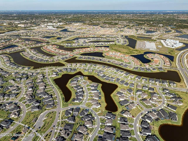 drone / aerial view