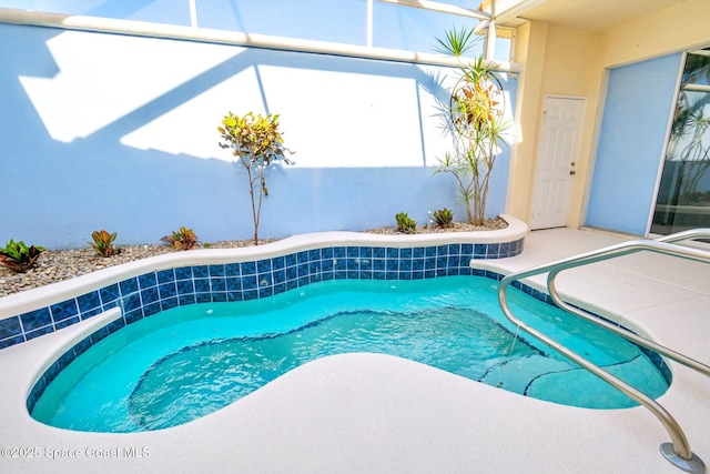 8657 Villanova Dr Unit 901, Cape Canaveral, FL 32920 - view of swimming pool featuring a patio area and a pool