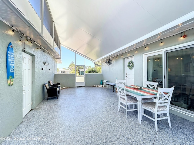 125 Terry St, Indian Harbour Beach, FL 32937 - view of patio featuring outdoor dining space