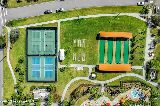 aerial view