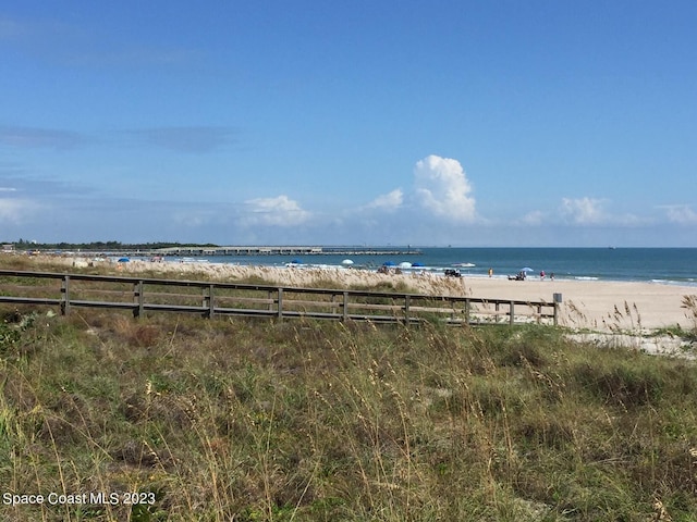 8941 Lake Dr Unit 204, Cape Canaveral, FL 32920 - water view with a beach view