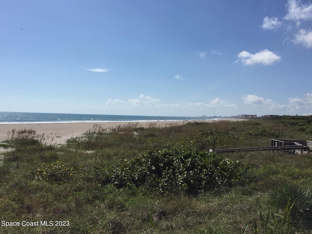 8941 Lake Dr Unit 204, Cape Canaveral, FL 32920 - water view with a beach view