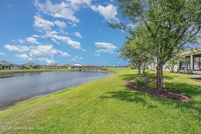 3156 Quint Dr, Melbourne, FL 32940 - water view with nearby suburban area