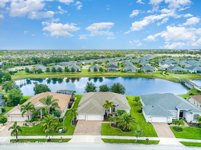 3156 Quint Dr, Melbourne, FL 32940 - aerial view of residential area featuring a nearby body of water