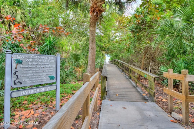 603 Manatee Bay Dr, Cape Canaveral, FL 32920 - view of community