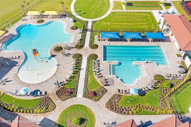 bird's eye view