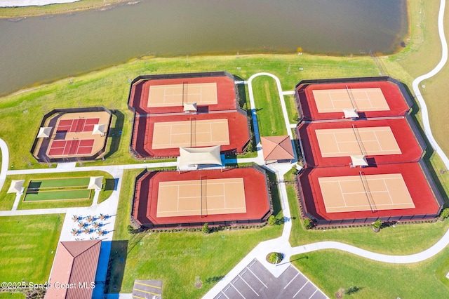 drone / aerial view