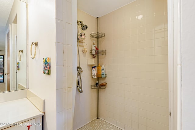 265 Sheridan Ave, Satellite Beach, FL 32937 - full bath featuring vanity and a tile shower