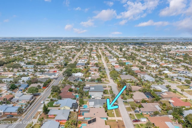265 Sheridan Ave, Satellite Beach, FL 32937 - aerial view with a residential view