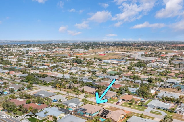265 Sheridan Ave, Satellite Beach, FL 32937 - bird's eye view featuring a residential view
