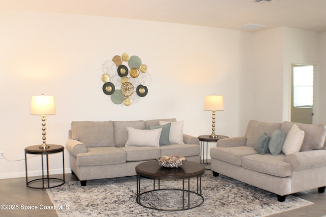 830 Remington Green Dr SE, Palm Bay, FL 32909 - living room featuring baseboards