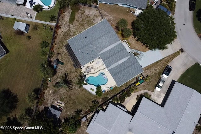 216 Cynthia Ln, Indian Harbour Beach, FL 32937 - bird's eye view
