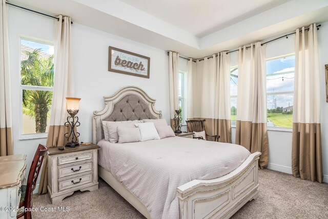 7921 Mocan Ct, Melbourne, FL 32940 - bedroom with light carpet and baseboards