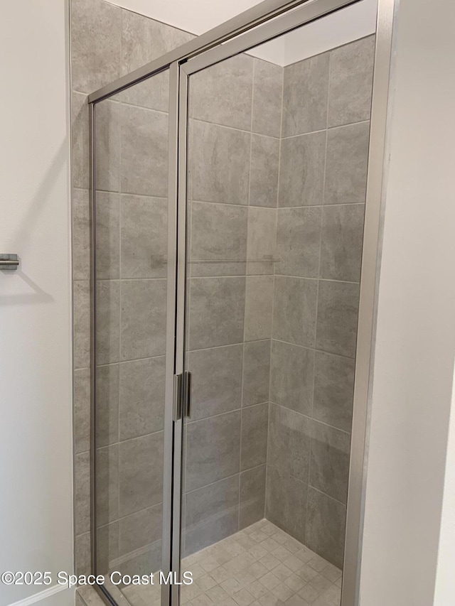 1005 Kylar Dr NW, Palm Bay, FL 32907 - bathroom with a shower stall