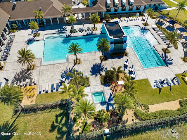 view of community pool