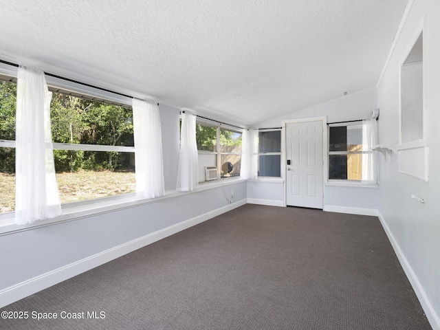 1640 Barna Ave, Titusville, FL 32780 - unfurnished sunroom featuring a healthy amount of sunlight and cooling unit