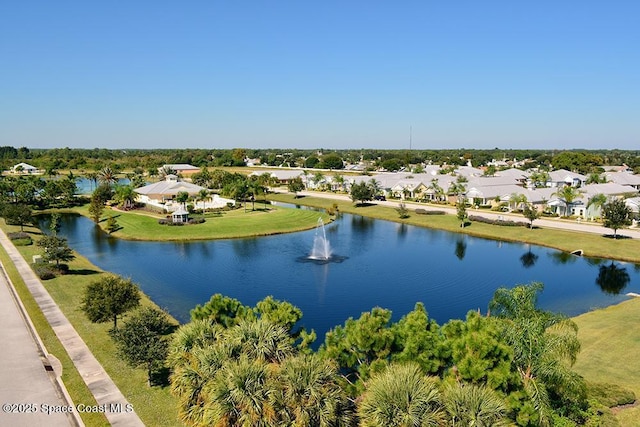 4280 Alamanda Key Dr, Melbourne, FL 32901 - bird's eye view with a residential view and a water view
