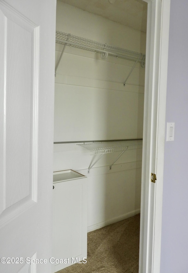 view of closet