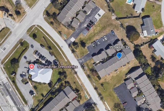 155 Kristi Dr, Indian Harbour Beach, FL 32937 - aerial map of property and surrounding area