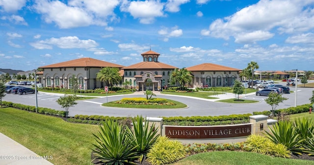 view of community