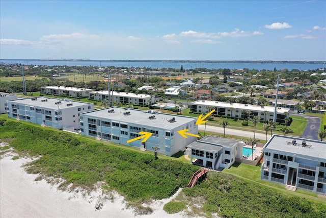 2101 Atlantic St Unit 531, Melbourne Beach, FL 32951 - aerial view with a water view