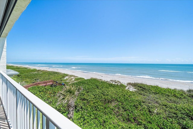 2101 Atlantic St Unit 531, Melbourne Beach, FL 32951 - view of water feature featuring a beach view