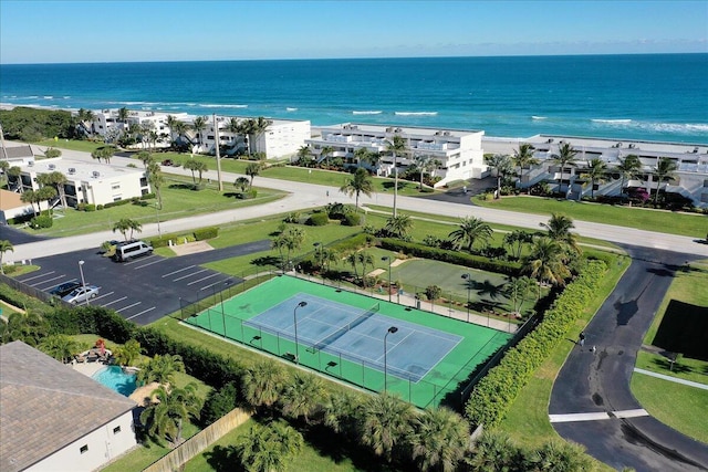 2101 Atlantic St Unit 531, Melbourne Beach, FL 32951 - birds eye view of property with a water view