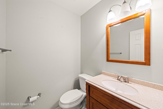 508 Carriage Rd, Indian Harbour Beach, FL 32937 - half bath featuring toilet and vanity