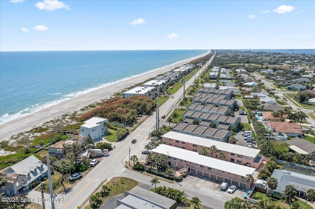 1700 Atlantic St Unit 12, Melbourne Beach, FL 32951 - birds eye view of property featuring a beach view and a water view